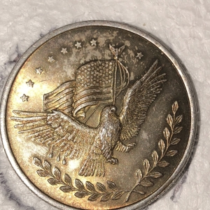 World trade 1985 .999 silver troy