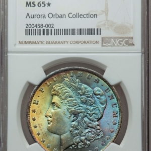 1885 O MS65 star