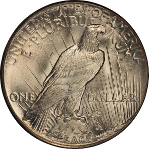 1927 MS64 reverse