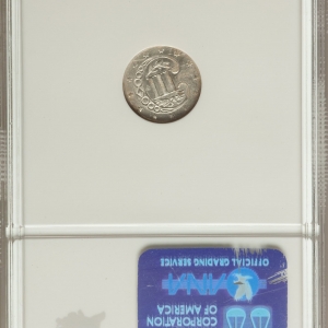 1857 MS64 reverse