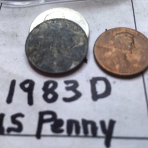 1983D Penny