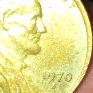 1970-S Lincoln Cent