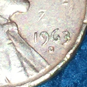 1963-D Lincoln cent