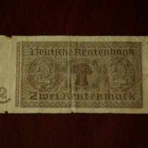 Germany Third Reich 2 Rentenmark REV