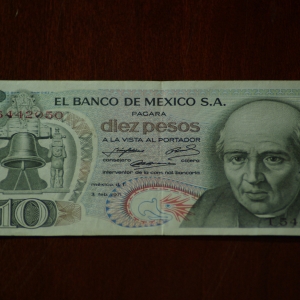 Mexico 10 Pesos OBV