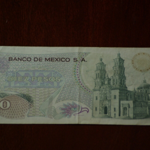 Mexico 10 Pesos REV