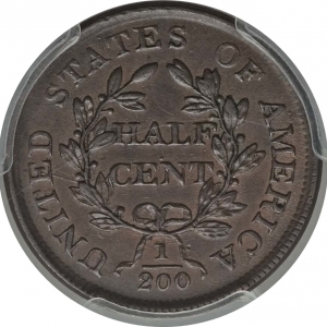1804 H_Cent Plain 4 No Stems AU reverse