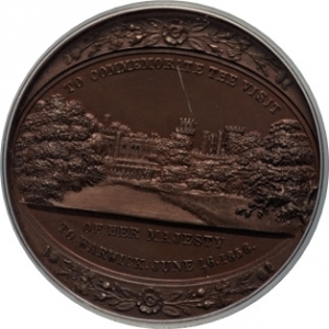 1858 Victoria visit to Warwick SP67 reverse