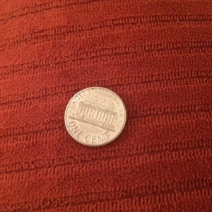 I found this penny today.