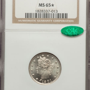 1901 MS65 Star