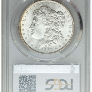 1887 MS65 obverse