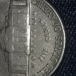 1983 P Nickel Reverse
