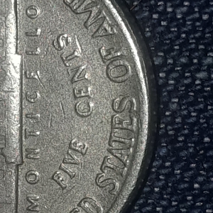1983 P Nickel Reverse