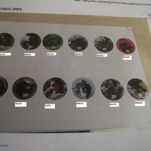 2017 AAfes POGS 25c
