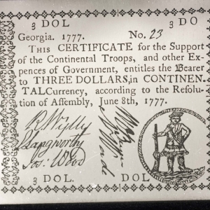 Sterlnig Silver Replicas of Note plate 7