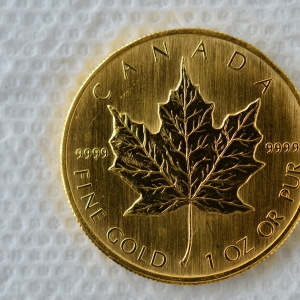 Canada Gold Maple Leaf 1998