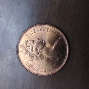 1971 Elizabeth II New Pence