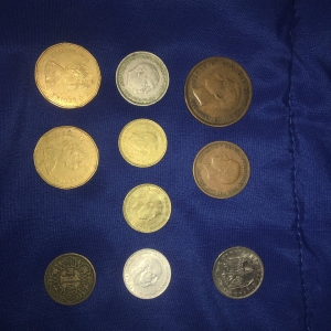 World coins found (obv)