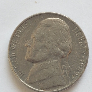 1989 D obverse