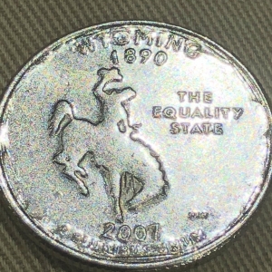2007 D Wyoming Quarter