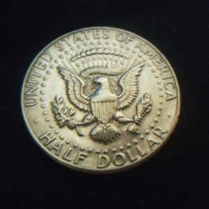 81 half dollar revers