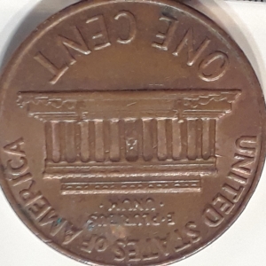 The back of the 1970s small date