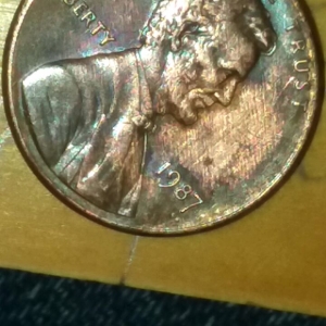 1987 penny