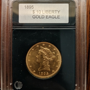 1895 $10 Liberty Gold Eagle Front