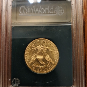 1895 $10 Liberty Gold Eagle Back