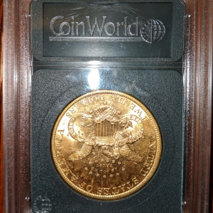 1897-S $20 Double Eagle Back