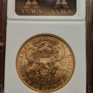 1897-S $20 Double Eagle Back