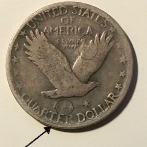 Back of Half Dollar