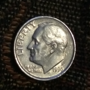 1990 dime