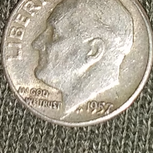 1957 Dime