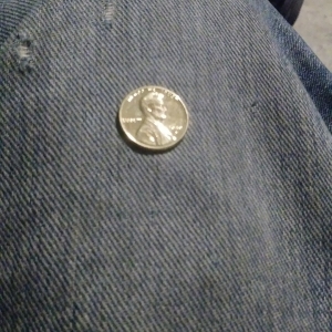 Gold plated penny