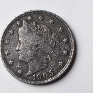 1905 V Nickel
