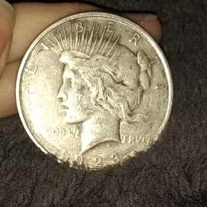 1923 Peace Silver Dollar