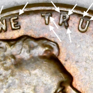 1958 D DDO/DDR ERROR COIN