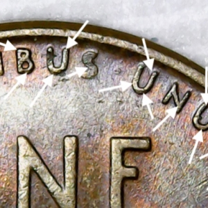 !958 D DDO/DDR ERROR COIN