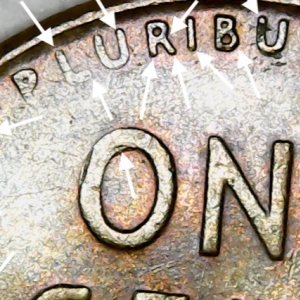 1958 D DDO/DDR ERROR COIN