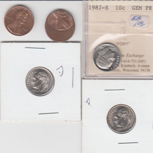 Obverses.