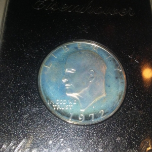 1972 ike one dollar