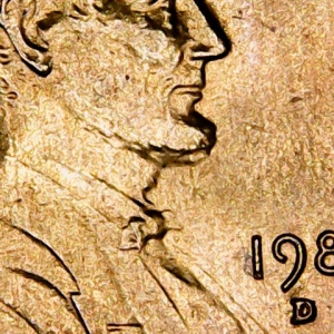 1982 D zinc small date penny