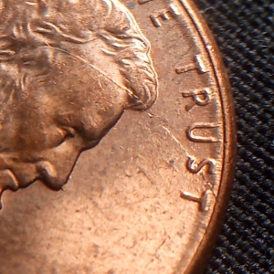 1996 Lincoln Obv mark DDR