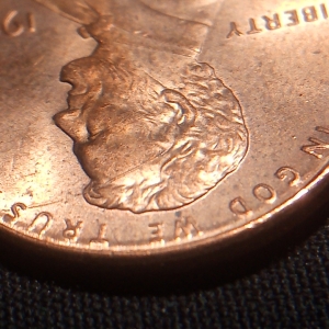 1996 Lincoln Obv mark DDR
