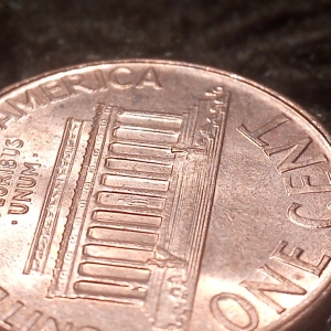 1996 Lincoln Obv mark DDR