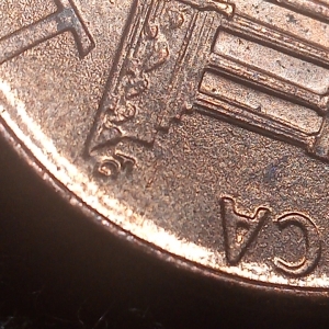 1996 Lincoln Obv mark DDR