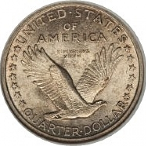 1917 TYpe 1 MS65 FH reverse
