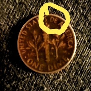 Possible 1967 dime error??