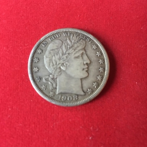 1908 HALF DOLLAR